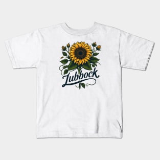 Lubbock Sunflower Kids T-Shirt